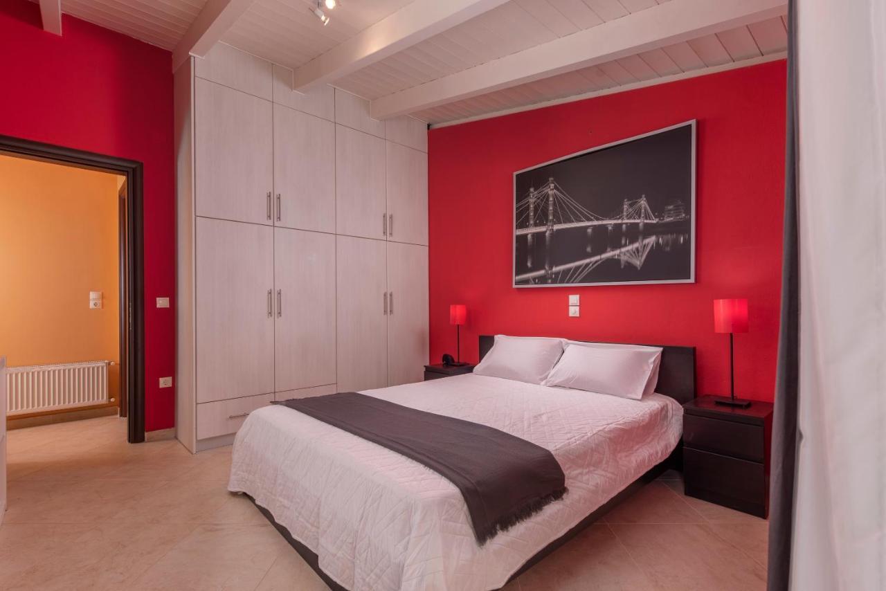 Panoramic View!Penthouse 120Qm Of Sea & Mountain Villa Loutra Edipsou  Buitenkant foto