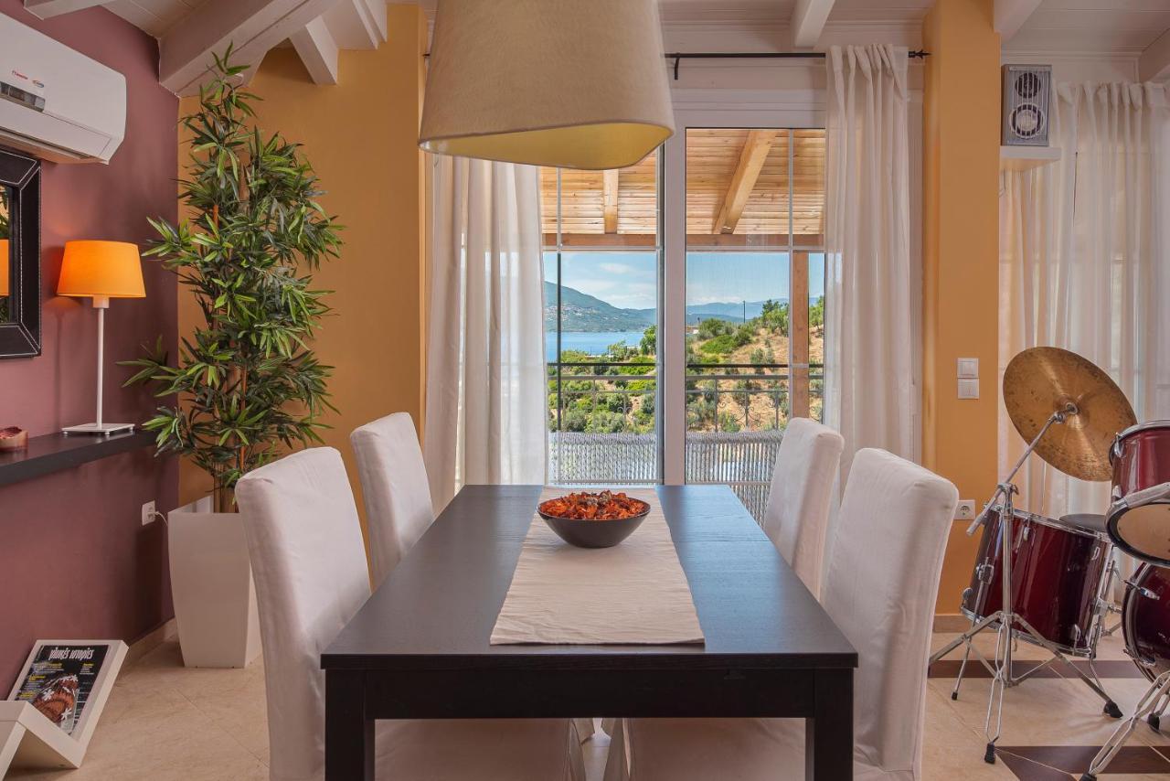Panoramic View!Penthouse 120Qm Of Sea & Mountain Villa Loutra Edipsou  Buitenkant foto