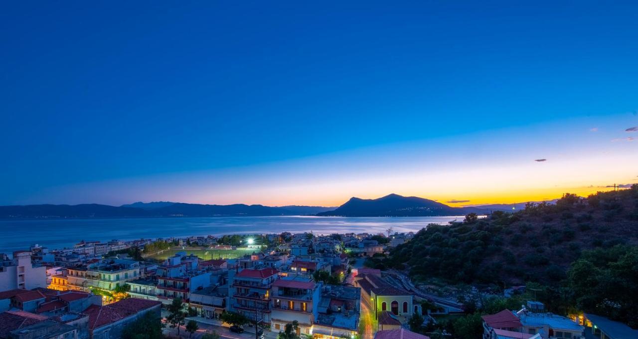 Panoramic View!Penthouse 120Qm Of Sea & Mountain Villa Loutra Edipsou  Buitenkant foto